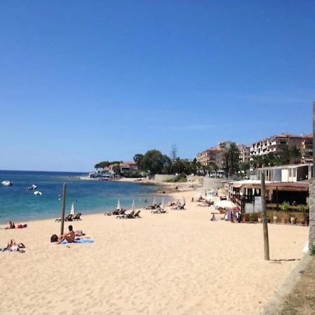 Ajaccio magnifique T2 37m2 centre ville vue mer au bord de la plage Neuf 4 couchages balcon parking privé fermé Clim wifi Extérieur photo