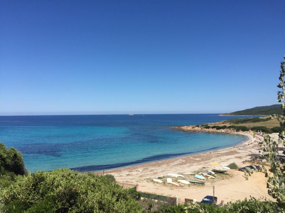 Ajaccio magnifique T2 37m2 centre ville vue mer au bord de la plage Neuf 4 couchages balcon parking privé fermé Clim wifi Extérieur photo
