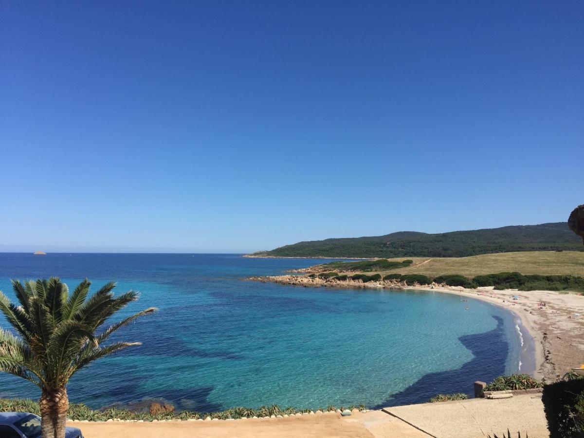 Ajaccio magnifique T2 37m2 centre ville vue mer au bord de la plage Neuf 4 couchages balcon parking privé fermé Clim wifi Extérieur photo